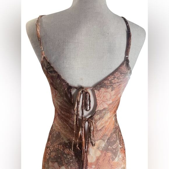 Misa Los Angeles Alek Jumpsuit Golden Batik NWT Festival Resortwear Beach Disco - Picture 4 of 10